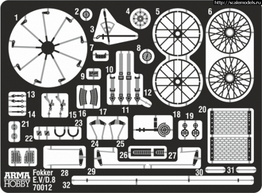 1512291061_big_fokker-blacha.jpg :  Arma Hobby 1/72 Fokker E.V (D.VIII)   