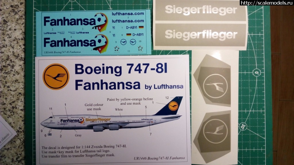 1512495498_IMG_20171204_000837.jpg :  UpRise: Lufthansa   Boeing 747-8I ( 1:144)  