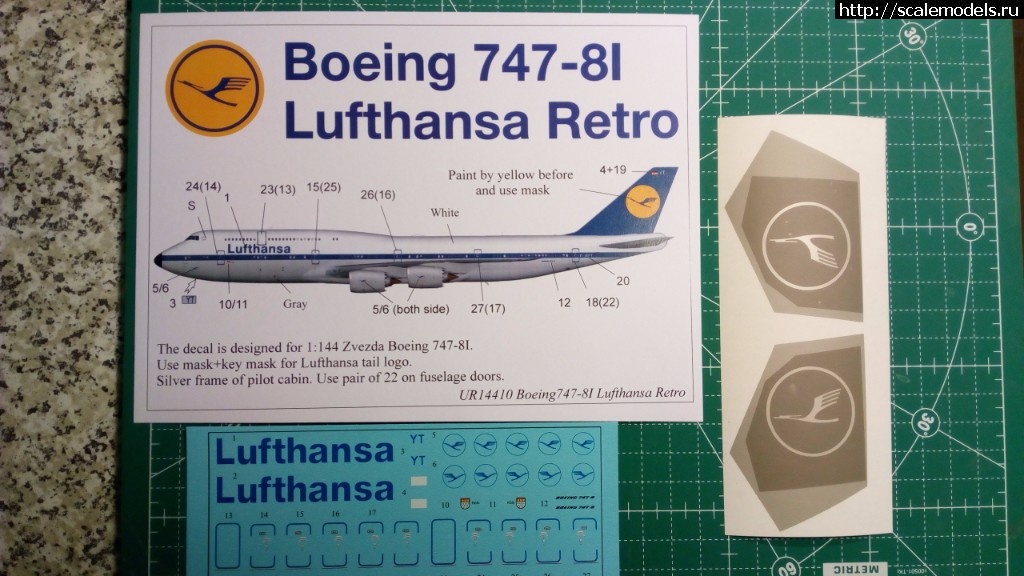 1512495686_IMG_20171204_001222.jpg :  UpRise: Lufthansa   Boeing 747-8I ( 1:144)  
