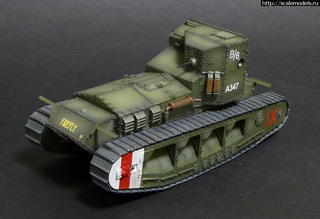1512576867_P1090138.JPG : #1437399/ Meng 1/35 British Medium Tank Mk.A Whippet  