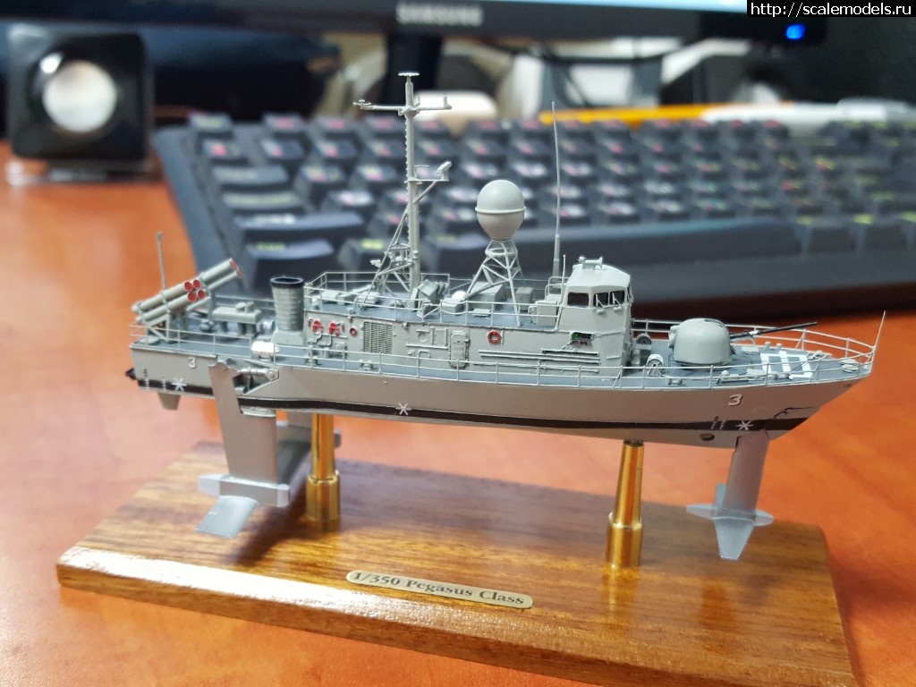 1512931171_20171210_203627.jpg : #1438453/ Orange Hobby 1/350 USS Taurus PHM-3   