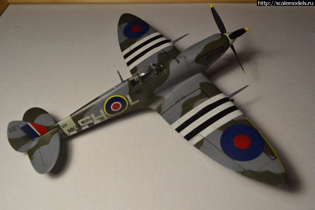 1513104158_mbLONGx2Mrk.jpg : #1438851/ ARK models/ICM 1/48 Spitfire MK IX(#11632) -   