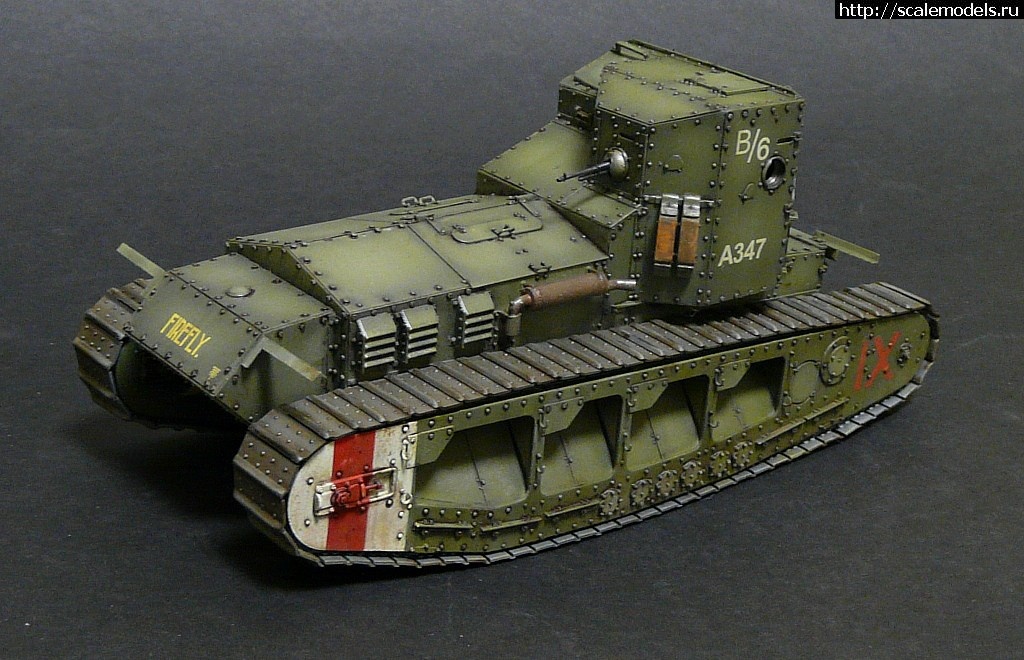 1513261298_P1090161.JPG : #1439407/ Meng 1/35 British Medium Tank Mk.A Whippet  