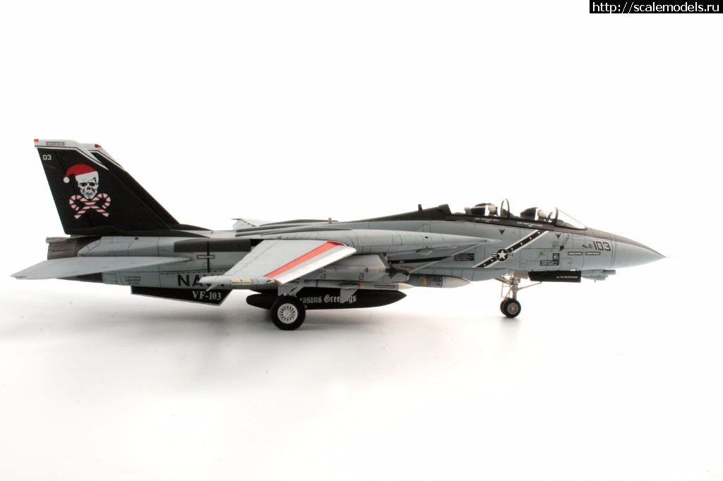 1513326883_MG_0026.jpg :  KA-models 1/72 F-14A PLUS Tomcat SantaCat  