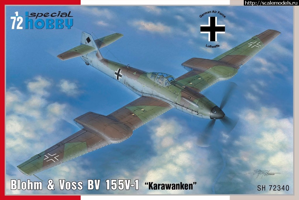 1513337274_SH72340-Blohm-Voss-BV-155V-1.jpg : #1439590/  Special Hobby 1/72 Blohm Voss ...(#12426) -   