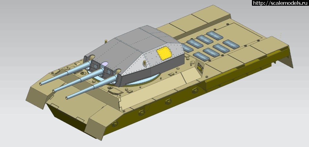 1513760437_25182358_933506026804498_6215171829532441875_o.jpg :  Modelcollect 1/72 Landkreuzer P. 1000 Ratte - 3d-  