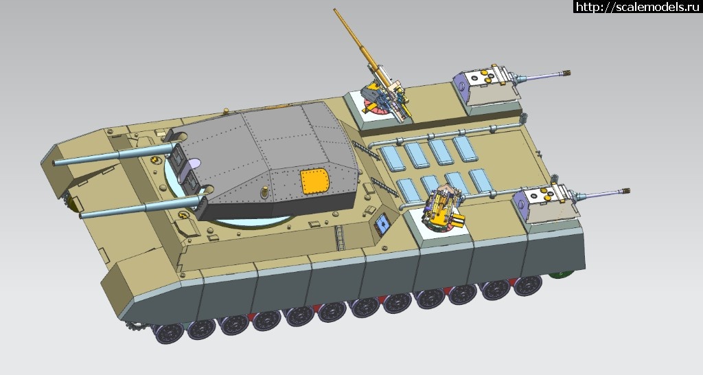 1513760438_25438959_936310429857391_5195956960853292578_o.jpg :  Modelcollect 1/72 Landkreuzer P. 1000 Ratte - 3d-  