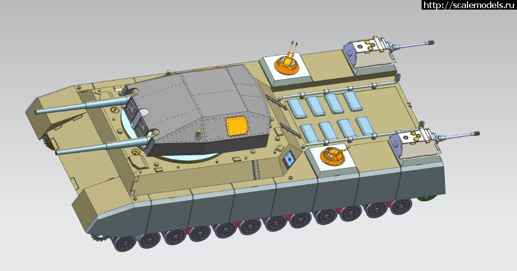 1513760441_25488329_936310463190721_7746579826513048330_o.jpg :  Modelcollect 1/72 Landkreuzer P. 1000 Ratte - 3d-  