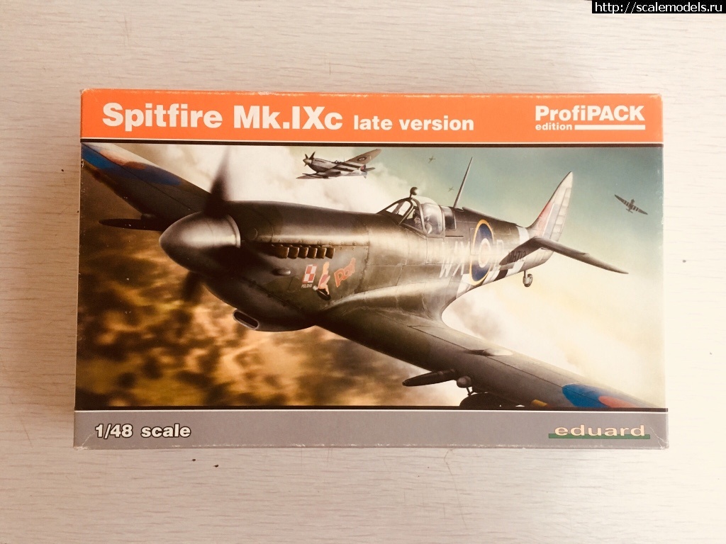 1514038554_AB5FFA01-9EEC-4D19-81F9-EDECEBC053B5.jpeg : Spitfire Mk IXc 1/48 Eduard profipack  