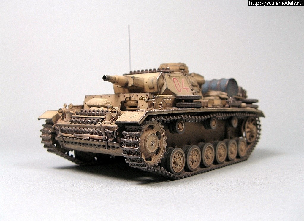 1514927103_0001.JPG : #1443625/ Tamiya 1/48 PzKpfw III Ausf N,  - !  