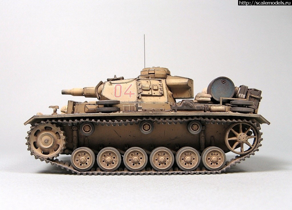 1514927131_0003.JPG : #1443625/ Tamiya 1/48 PzKpfw III Ausf N,  - !  