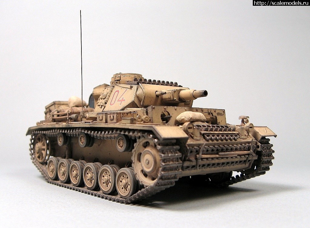 1514927170_0007.JPG : #1443625/ Tamiya 1/48 PzKpfw III Ausf N,  - !  