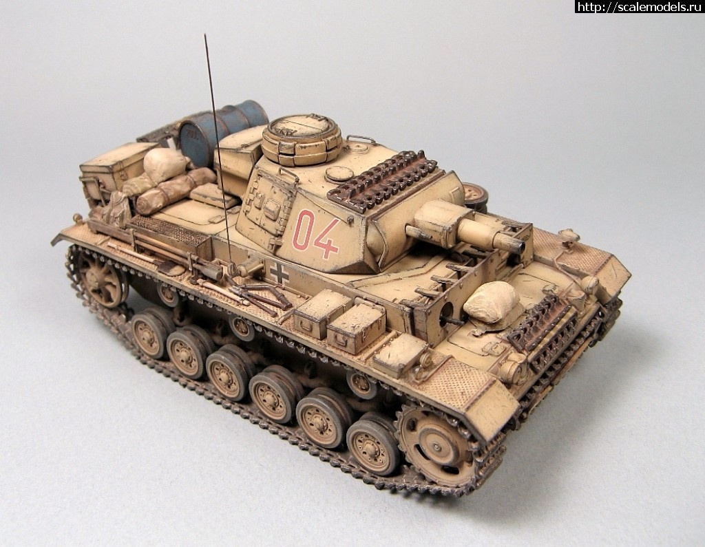 1514927216_0011.JPG : #1443625/ Tamiya 1/48 PzKpfw III Ausf N,  - !  