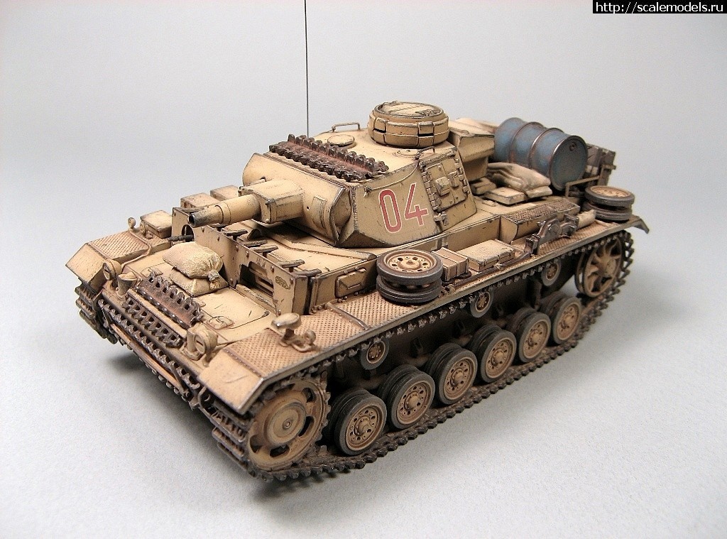 1514927223_0012.JPG : #1443625/ Tamiya 1/48 PzKpfw III Ausf N,  - !  