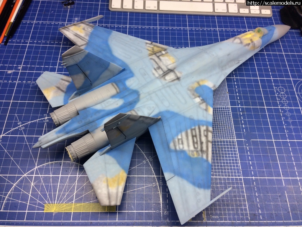 1515177346_IMG_3499.jpg : #1444291/ СУ-27 Flanker B 1/48 Academy - ГОТОВ! Закрыть окно
