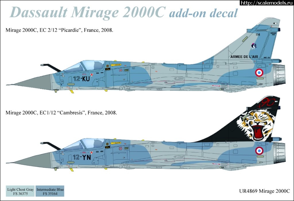 1515178010_paint88.jpg :  UpRise: Rafale C&M, Mirage IIIE, Mirage 2000  