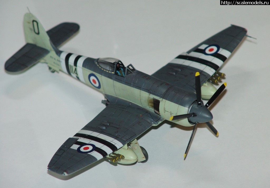 1515261049_DSC02826.JPG : #1444676/ Hawker Sea Fury FB.11      Trumpeter   1:72..  