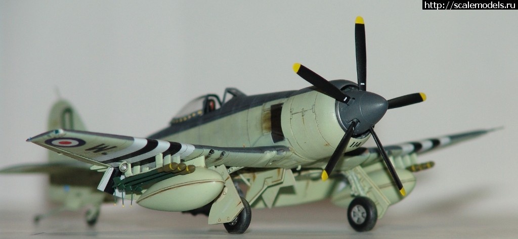 1515261125_DSC02839.JPG : #1444676/ Hawker Sea Fury FB.11      Trumpeter   1:72..  