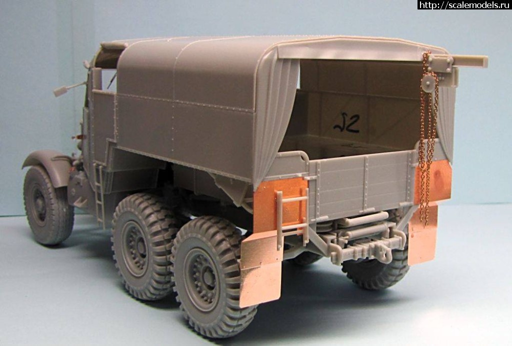 1515320675_26197918_1850722151816839_4444249131447192635_o.jpg :  Thunder model 1/35 Scammell Pioneer R100 Heavy Artillery Tractor  