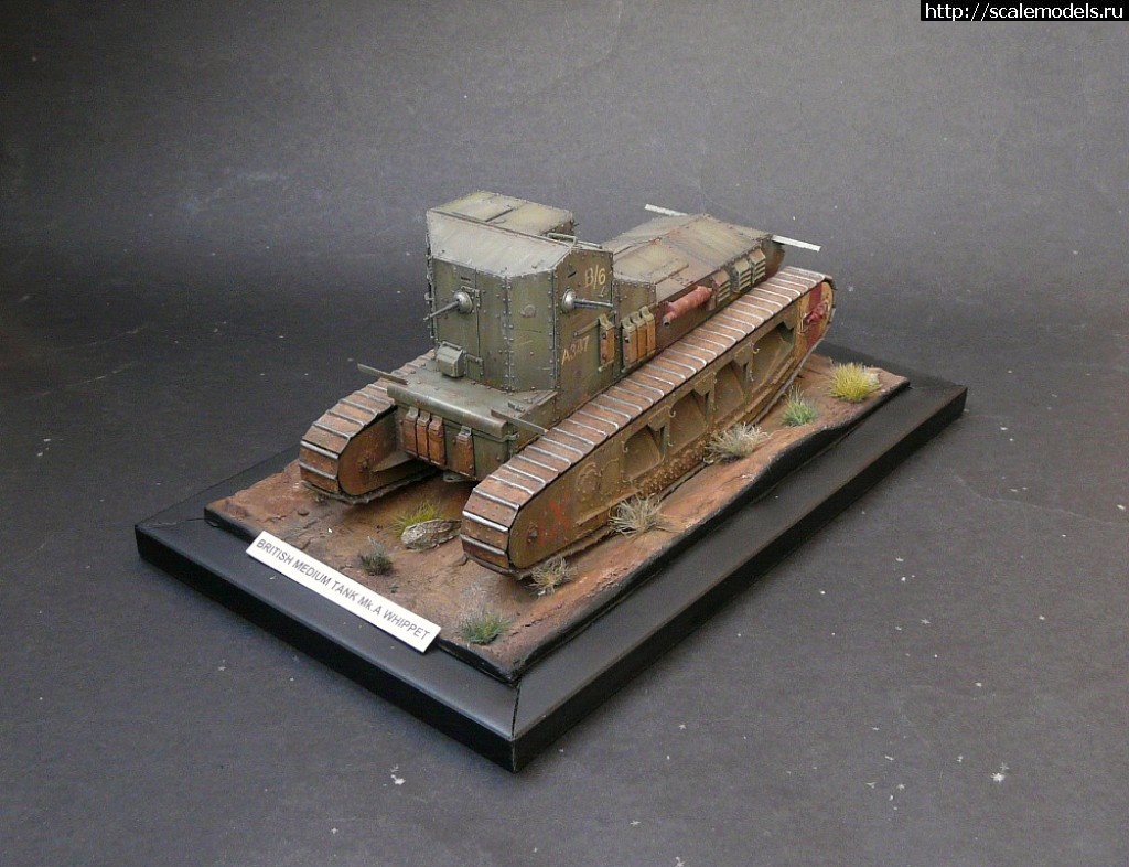 1515572062_P1090255.JPG : #1445710/ Meng 1/35 British Medium Tank Mk.A Whippet  