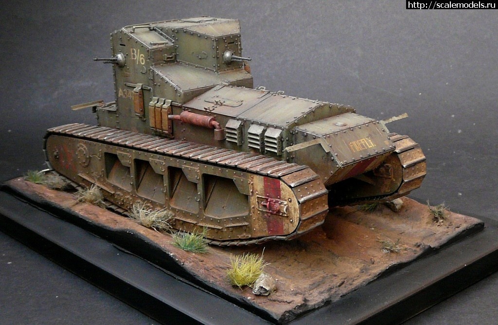 1515572063_P1090257.JPG : #1445710/ Meng 1/35 British Medium Tank Mk.A Whippet  