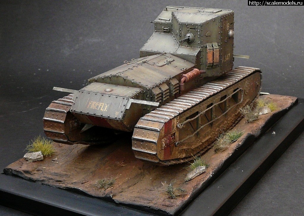1515572064_P1090258.JPG : #1445710/ Meng 1/35 British Medium Tank Mk.A Whippet  