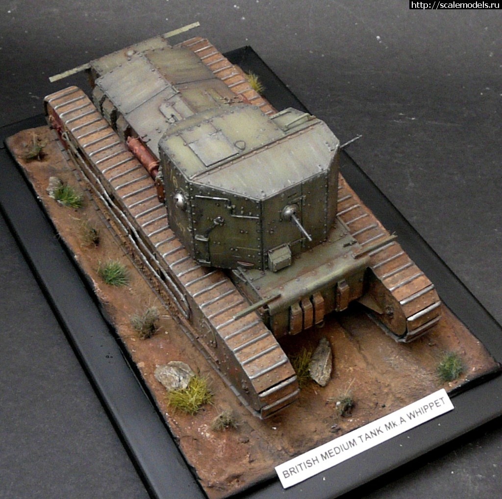 1515572068_P1090264.JPG : #1445710/ Meng 1/35 British Medium Tank Mk.A Whippet  