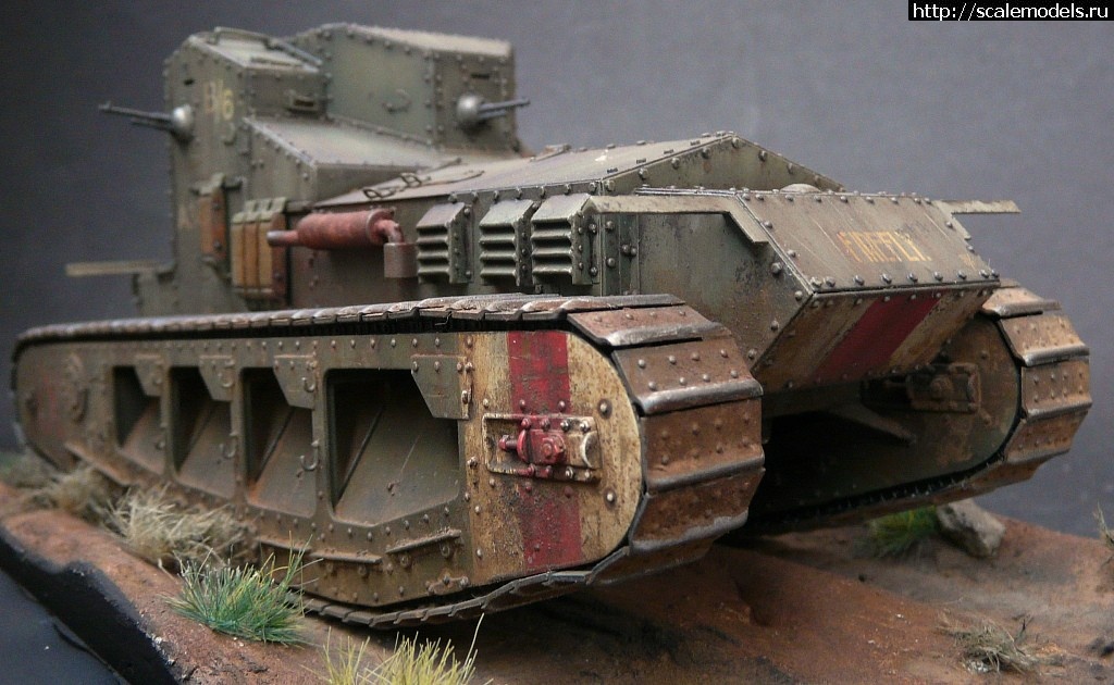 1515572070_P1090267.JPG : #1445710/ Meng 1/35 British Medium Tank Mk.A Whippet  