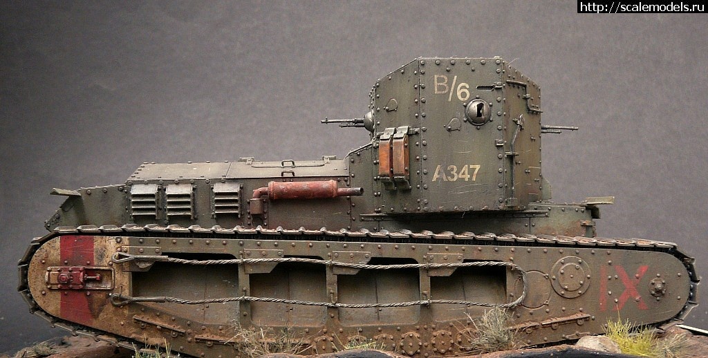 1515572070_P1090268.JPG : #1445710/ Meng 1/35 British Medium Tank Mk.A Whippet  