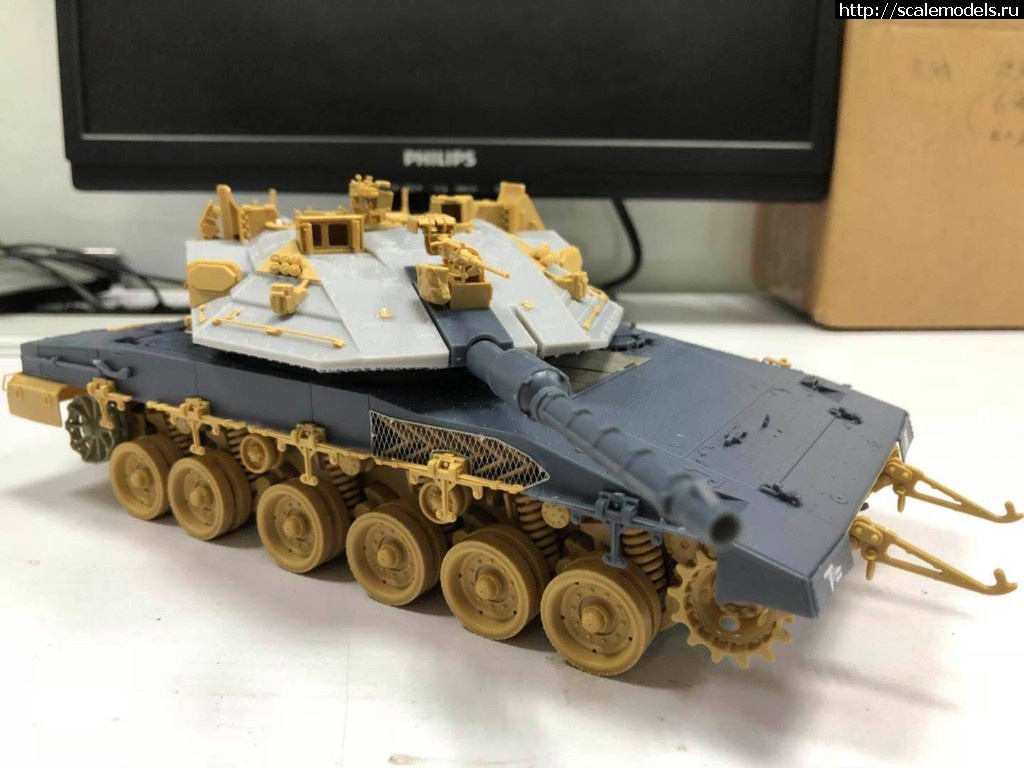 1516087003_26756795_1583116328468352_6139373935513004083_o.jpg :  Meng 1/35 Merkava Mk.4M w/Trophy APS  