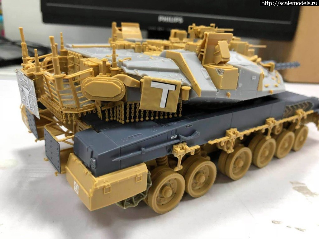 1516087003_26850019_1583116255135026_6040394474131367097_o.jpg :  Meng 1/35 Merkava Mk.4M w/Trophy APS  