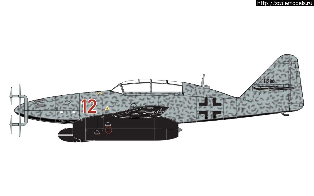 1516266666_A04062-6.jpg :  Airfix 1/72 Messerschmitt Me 262B-1a/Avia CS-92  