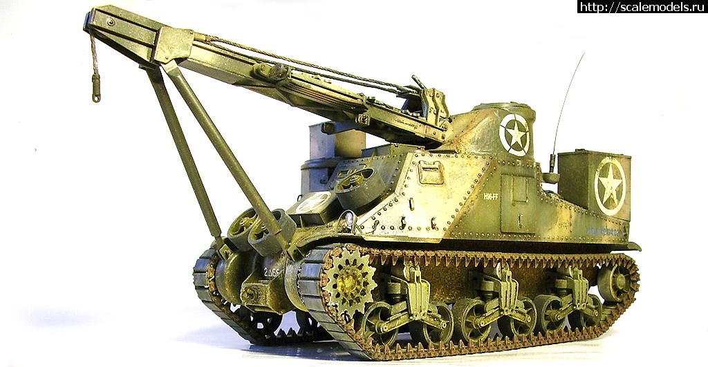 1516961559_34.jpg : #1450524/ Takom 1/35 M31 US Tank Recovery Vehicle  