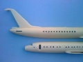 Обзор смоляной конверсии Plasticart 1/100 ТU-20  в TU-114.