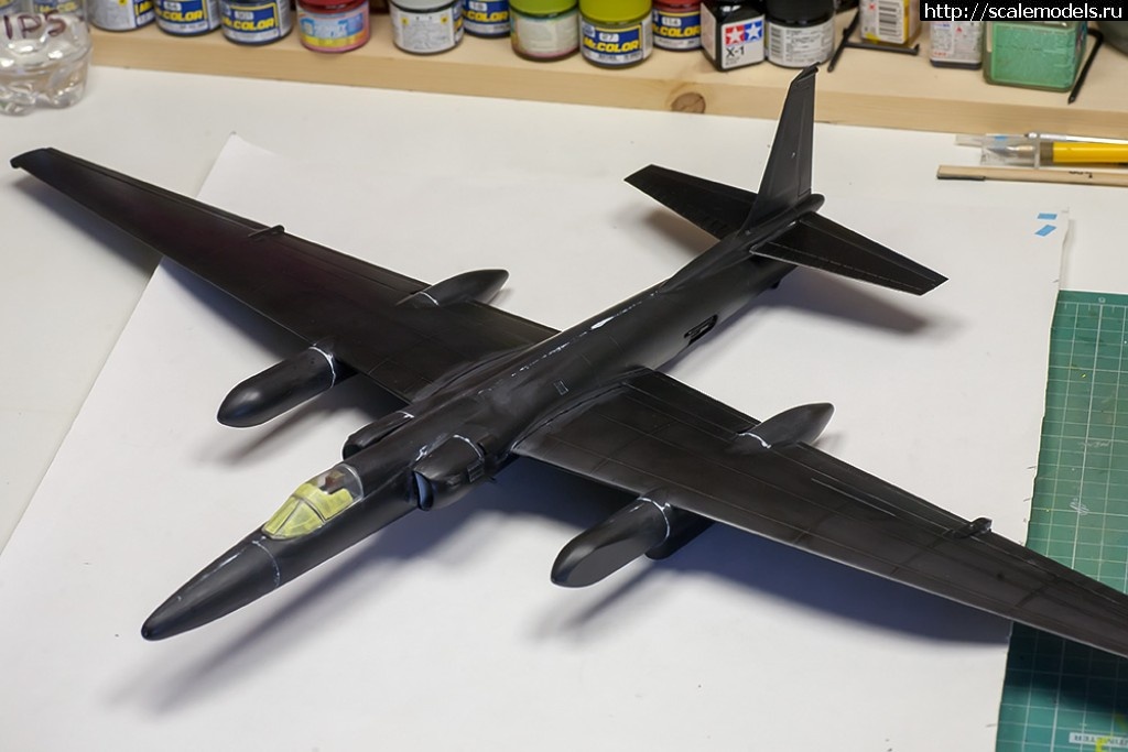 1518259167__MG_1715.jpg : #1454841/ Lockheed Martin U-2R Senior Span (Italeri, 1:48) -   