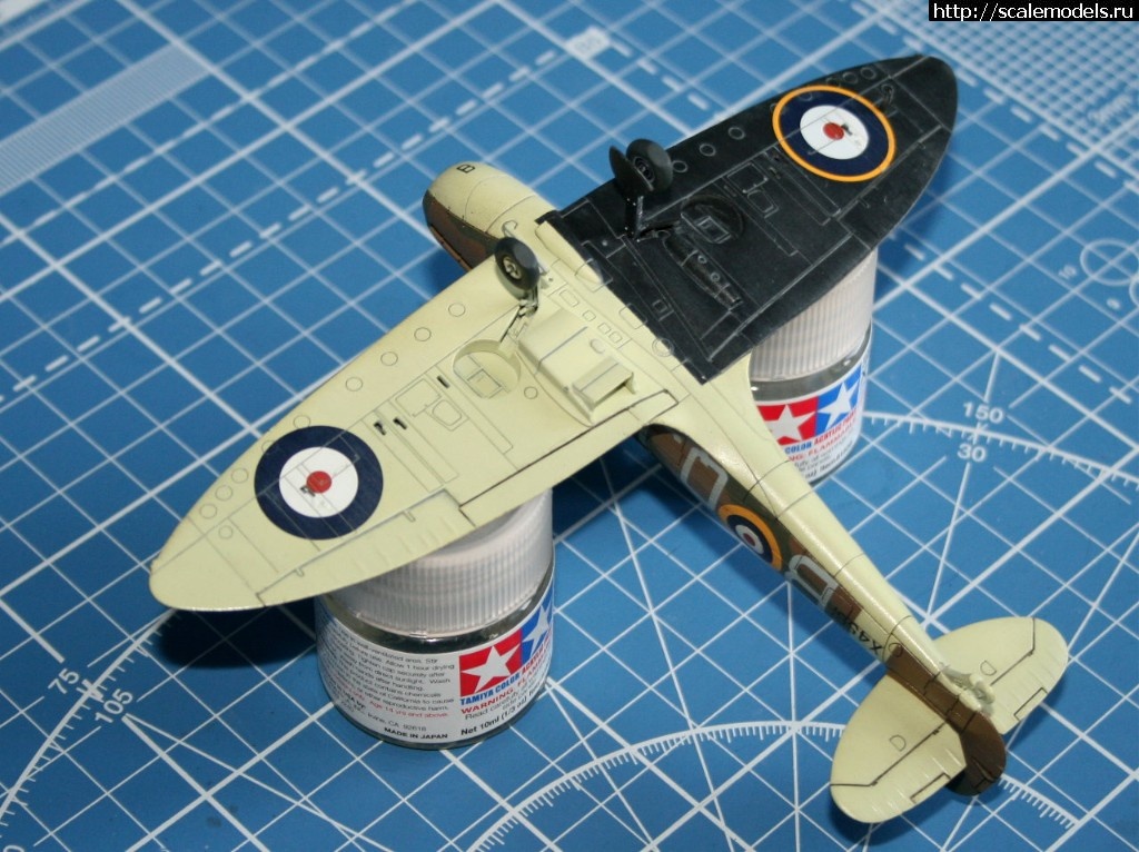 1518422699_037.JPG : #1455319/ 1/72 Spitfire MK. Ia  AIRFIX - !  