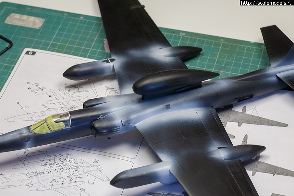 1518602914__MG_1720.jpg : #1455950/ Lockheed Martin U-2R Senior Span (Italeri, 1:48) -   