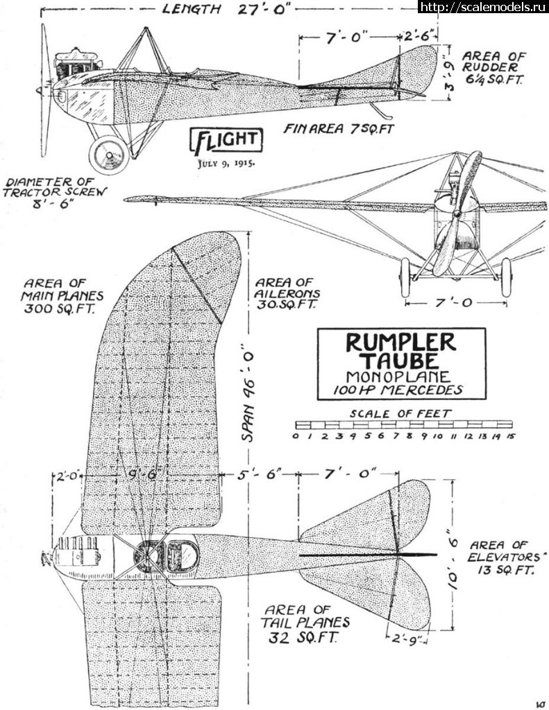 1518941161_Rumpler_1915_Taube.jpg : #1456950/ Choroszy Rumpler Taube 4C 1/72   