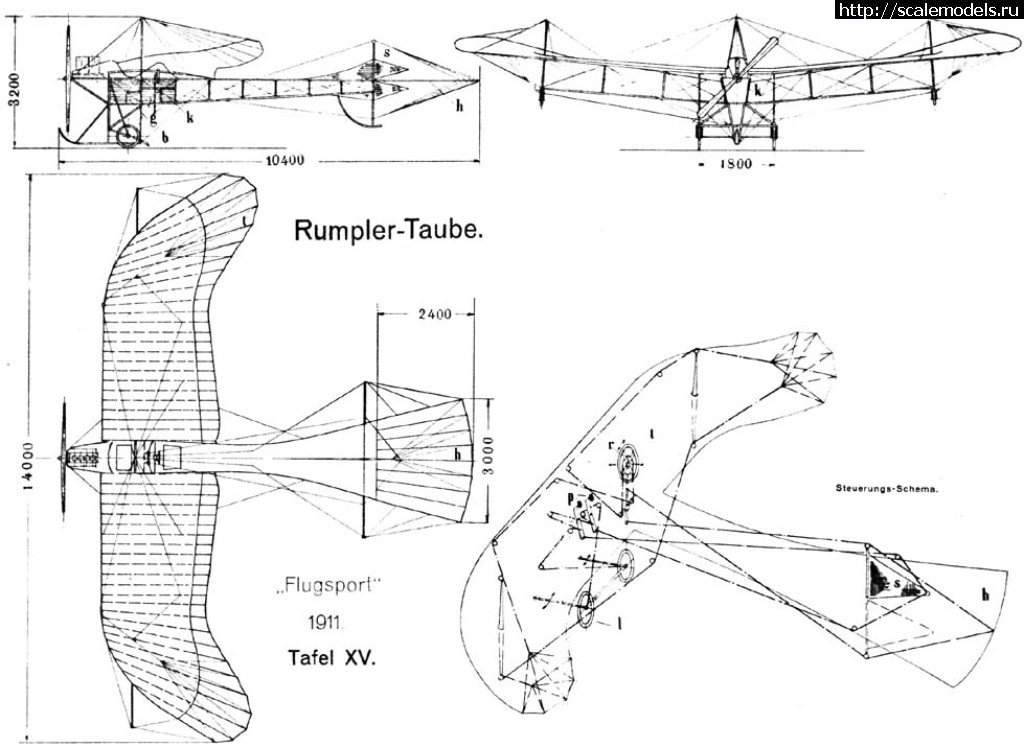 1519226467_Rumpler_Taube_1911.jpg : #1457825/ Choroszy Rumpler Taube 4C 1/72   