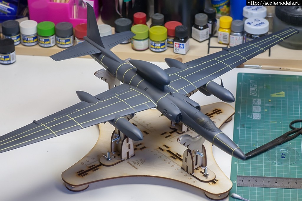 1519333912__MG_1746.jpg : #1458122/ Lockheed Martin U-2R Senior Span (Italeri, 1:48) -   