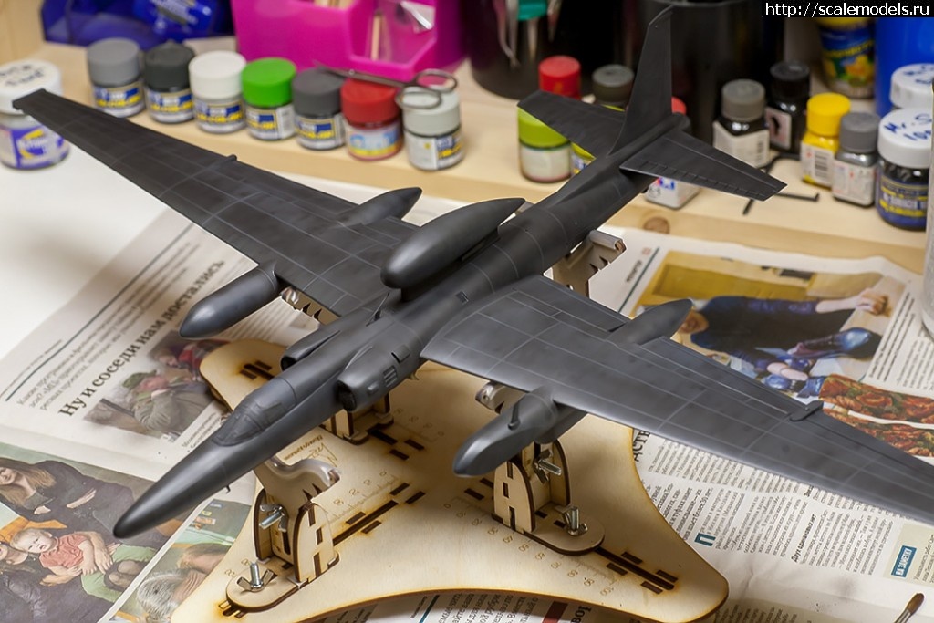 1519333917__MG_1764.jpg : #1458122/ Lockheed Martin U-2R Senior Span (Italeri, 1:48) -   