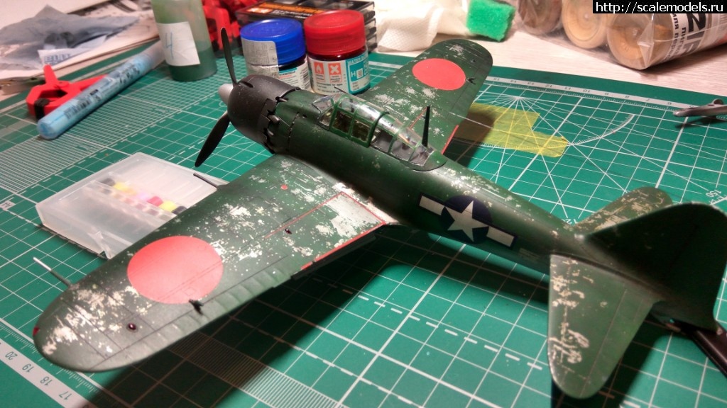 1519502703_C360_2018-02-24-22-40-12-921.jpg : #1458602/ Hasegawa 1/48 Mitsubishi A6M5 Zero Fighter Type 52 -   