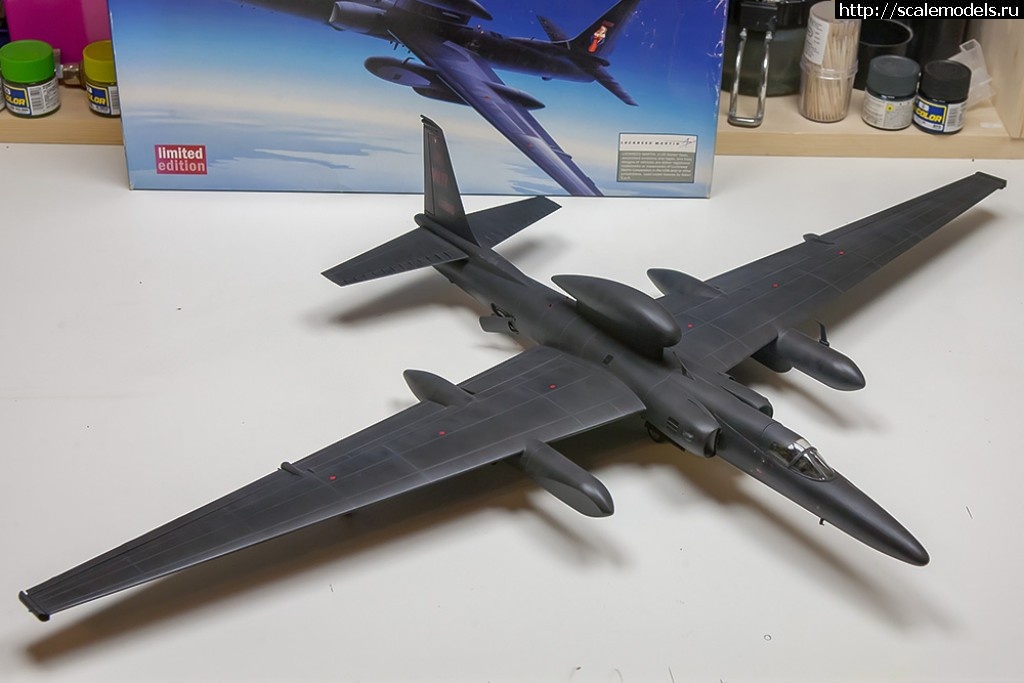 1519572606__MG_1782.jpg : #1458832/ Lockheed Martin U-2R Senior Span (Italeri, 1:48) -   