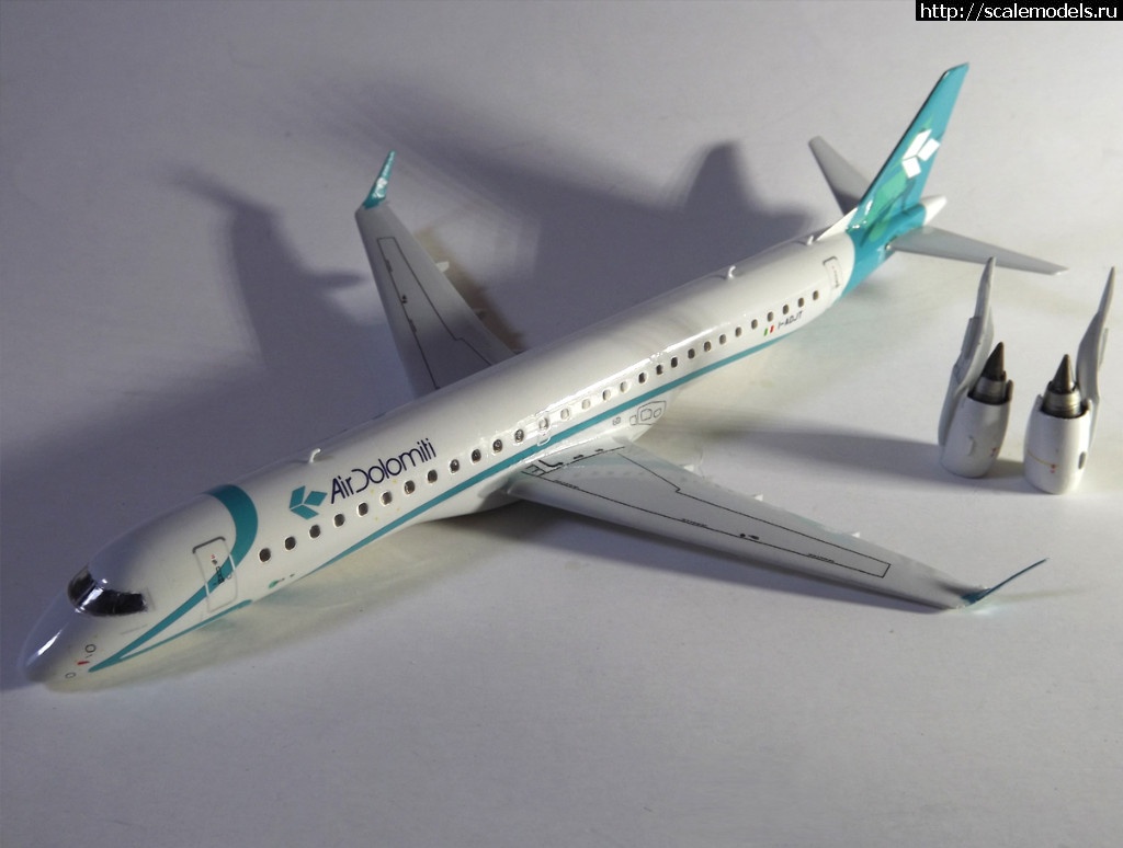 1520189120_embraer_195_92.jpg : #1461103/   Revell  1/144 Embraer 195(#11892) -   