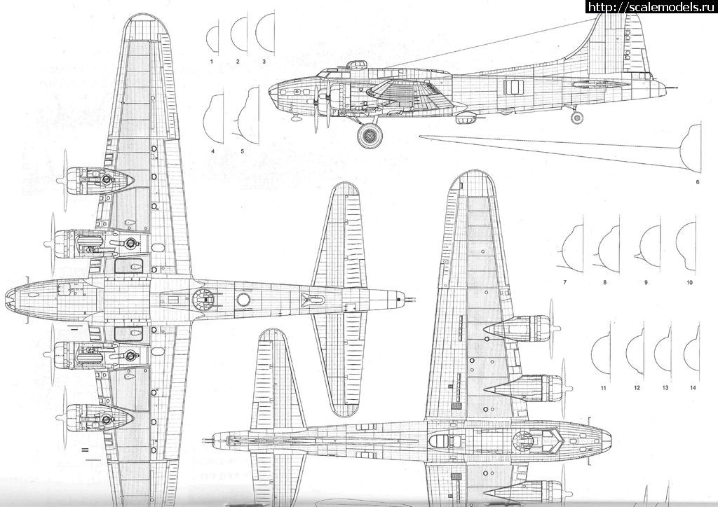 1522006538_v05a.jpg : #1466968/ B-17G Revell "A BIT O LACE" 1:72 -   