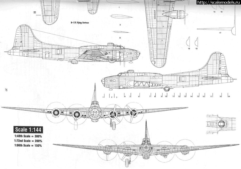 1522006539_v05b.jpg : #1466968/ B-17G Revell "A BIT O LACE" 1:72 -   