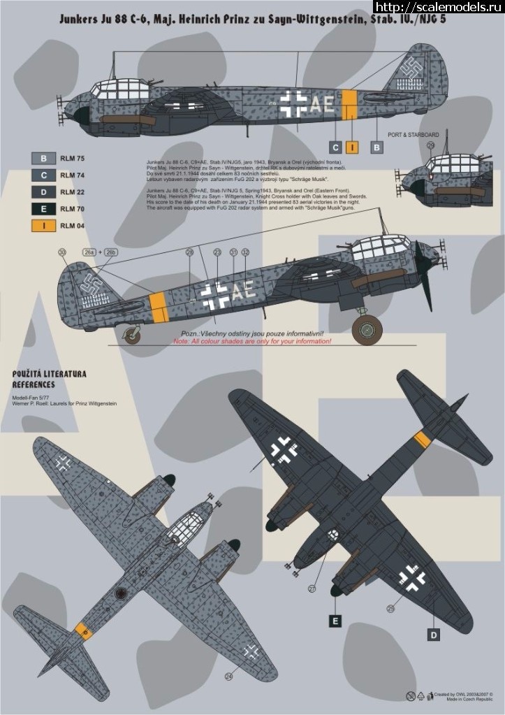 1522948145_72004_d.jpg : #1469927/ Ju88 C-6 Hasegava 1/72  