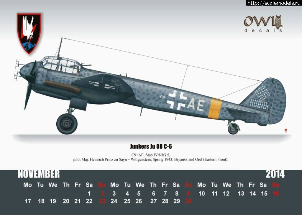 1522948148_582351_587359467974541_491894943_n.jpg : #1469927/ Ju88 C-6 Hasegava 1/72  