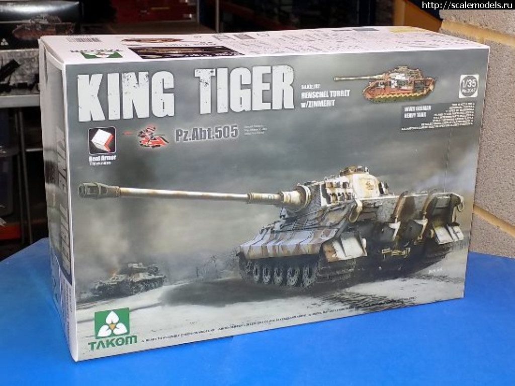 1523376713_TAK2047.jpg : Takom 1/35 King Tiger Pz.Abt.505 Sd.Kfz.182 Henschel Turret  