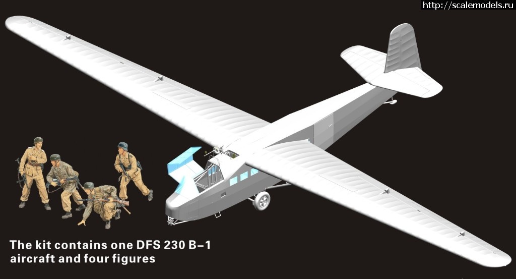 1523441577_6.jpg :  Bronco Models 1/35   DFS 230 B-1 w/ 4 Fallschirmjäger  